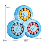 Cubo labirinto de contas brinquedo fidget anti-stress para crianças e adultos