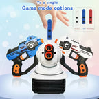 Conjunto laser tag com pistolas infravermelhos para 2 a 6 jogadores, brinquedo de ação para crianças