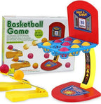 Jogo de basquete mini para crianças em ABS, habilidades motoras, uso interior