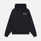 Hoodie algodão moderno unissexo com costuras reforçadas e design minimalista