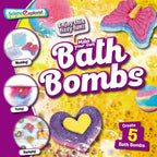 Kit DIY Bombas de Banho coloridas e educativas para crianças a partir de 6 anos