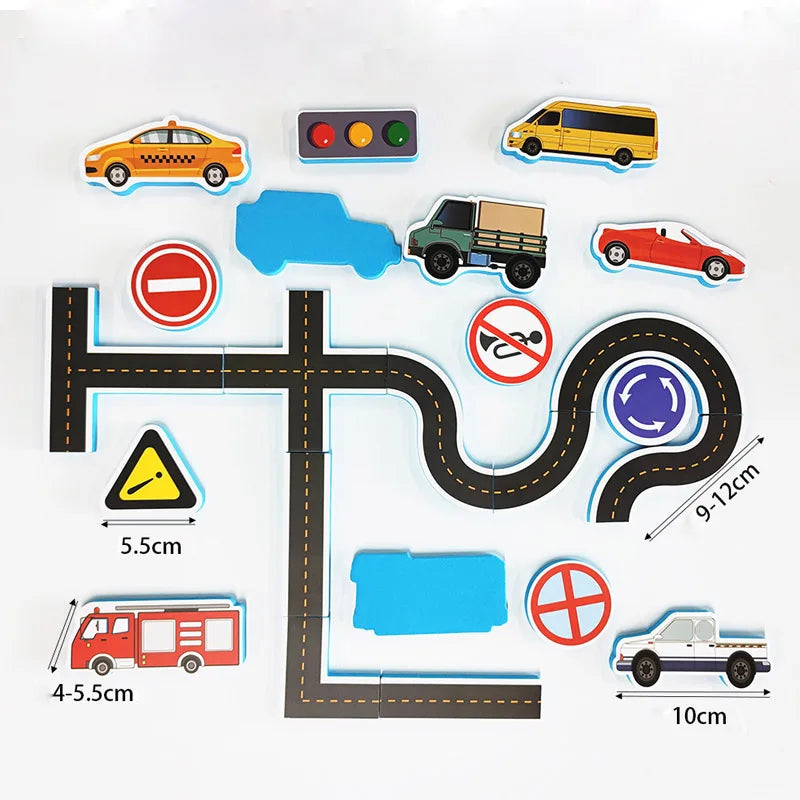 Brinquedos de banho carros de espuma conjunto colorido para crianças na banheira