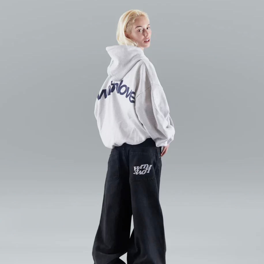 Hoodie algodão moderno unissexo com costuras reforçadas e design minimalista