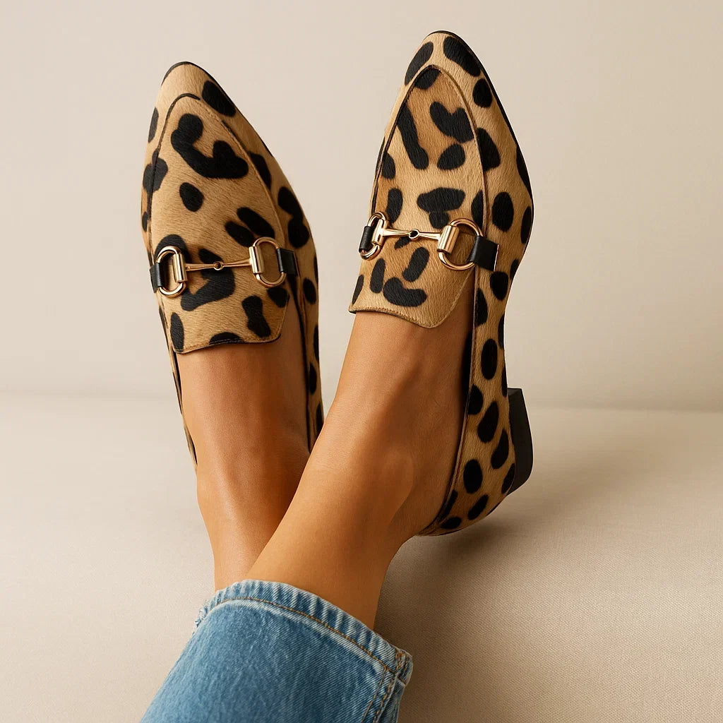 Mocassins femininos clássicos slip on estilo atemporal