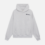 Hoodie algodão moderno unissexo com costuras reforçadas e design minimalista