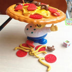 Jogo de equilíbrio de pizza, jogo de tabuleiro infantil educativo montessori