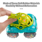 Carro de brinquedo colorido para crianças 2 a 4 anos, disponível em verde e vermelho