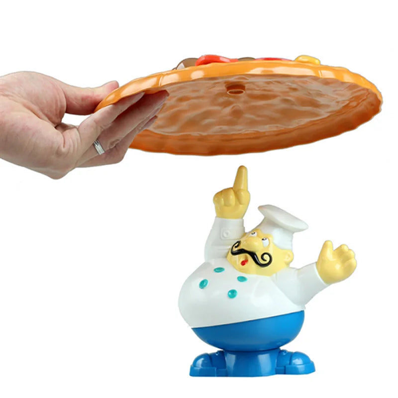 Jogo de equilíbrio de pizza, jogo de tabuleiro infantil educativo montessori