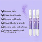 Gel oral reparador para cães kit com 3 unidades, antibacteriano e branqueador