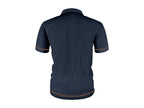 Polo masculino respirável moderno corte moderno gola clássica