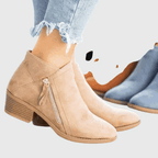 Botins chelsea tornozelo acolchoados com suporte ortopédico