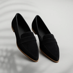 Mocassins ortopédicos femininos slip on com palmilha anatômica e sola antiderrapante