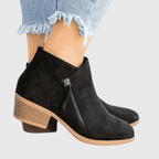 Botins chelsea tornozelo acolchoados com suporte ortopédico