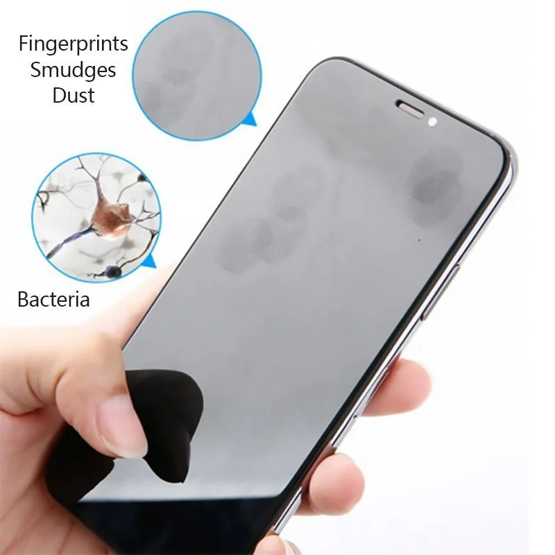Spray limpa ecrã 3 em 1 touchscreen com microfibra, portátil, azul e cinzento