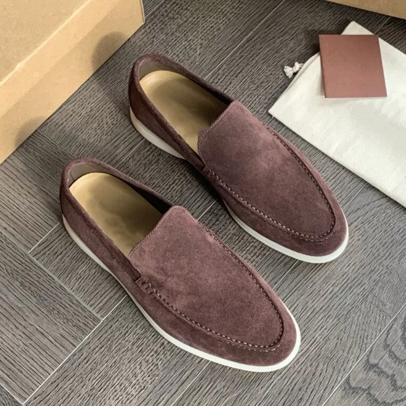 Mocassins Homme | Cuir, Confort Ergonomique | Noir, Bleu, Marron