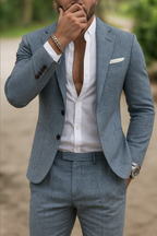 Fato de homem linho slim fit em várias cores disponíveis