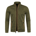 Colete fleece homem com fecho de correr leve e quente