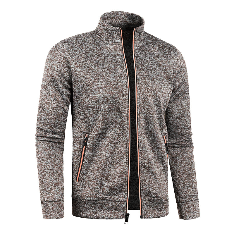 Colete fleece homem com fecho de correr leve e quente