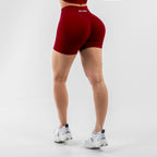 Conjunto desportivo push-up 3 peças feminino com legging modeladora, top e short combinado