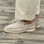 Mocassins masculinos clássicos confortáveis slip-on em várias cores