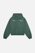 Hoodie mulher mix de algodão caimento relaxado minimalista