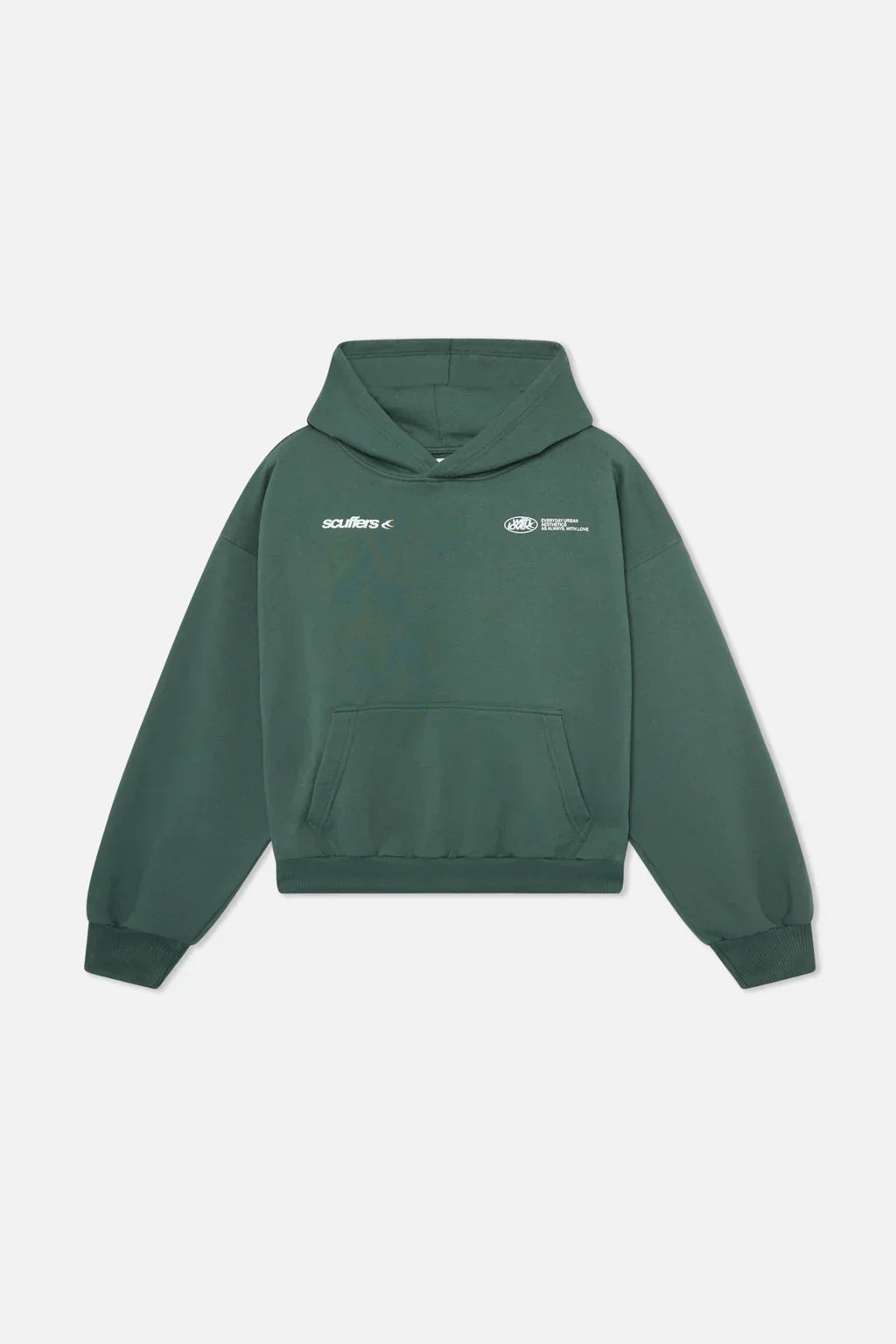 Hoodie mulher mix de algodão caimento relaxado minimalista