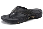 Chinelo masculino esportivo com suporte de arco antiderrapante resistente à água