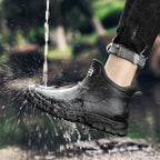 Botas de terreno impermeáveis homem com sola isolada antiderrapante