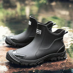 Botas de terreno impermeáveis homem com sola isolada antiderrapante