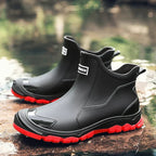 Botas de terreno impermeáveis homem com sola isolada antiderrapante