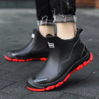 Botas de terreno impermeáveis homem com sola isolada antiderrapante