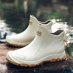 Botas de terreno impermeáveis homem com sola isolada antiderrapante
