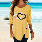 Camisa de verão feminina leve e confortável, disponível em 6 cores do S ao 3XL
