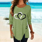 Camisa de verão feminina leve e confortável, disponível em 6 cores do S ao 3XL