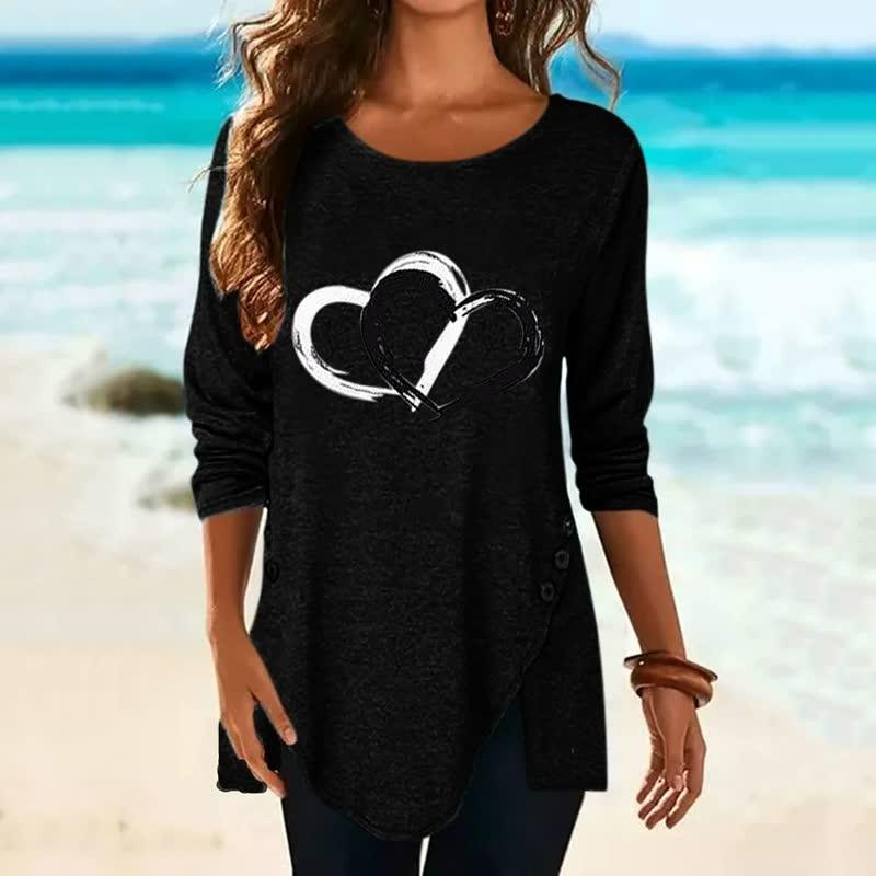Camisa de verão feminina leve e confortável, disponível em 6 cores do S ao 3XL
