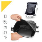 Mala de bicicleta 3 em 1 para bagageira, mochila e mão, 23L impermeável TPU