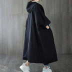Trench coat oversized mulher com cinto ajustável em khaki