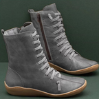 Botins femininos artesanais com sola antiderrapante em várias cores