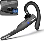 Headset Bluetooth 5.1 com cancelamento de ruído e microfones duplos