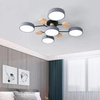 Luminária LED semi-embutida halo design moderno ferro e acrílico