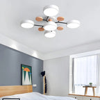 Luminária LED semi-embutida halo design moderno ferro e acrílico