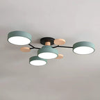 Luminária LED semi-embutida halo design moderno ferro e acrílico