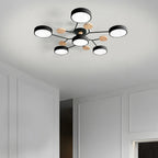 Luminária LED semi-embutida halo design moderno ferro e acrílico