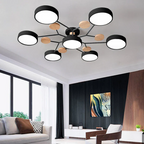 Luminária LED semi-embutida halo design moderno ferro e acrílico