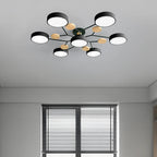 Luminária LED semi-embutida halo design moderno ferro e acrílico