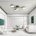Luminária LED semi-embutida halo design moderno ferro e acrílico