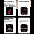 Smartwatch monitorização glicose não invasiva com GPS e fitness tracking