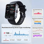 Smartwatch monitorização glicose não invasiva com GPS e fitness tracking