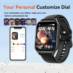 Smartwatch monitorização glicose não invasiva com GPS e fitness tracking