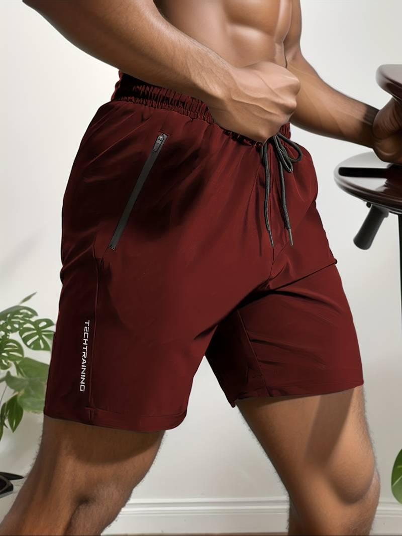Calções homem regular fit secagem rápida para desporto e lazer